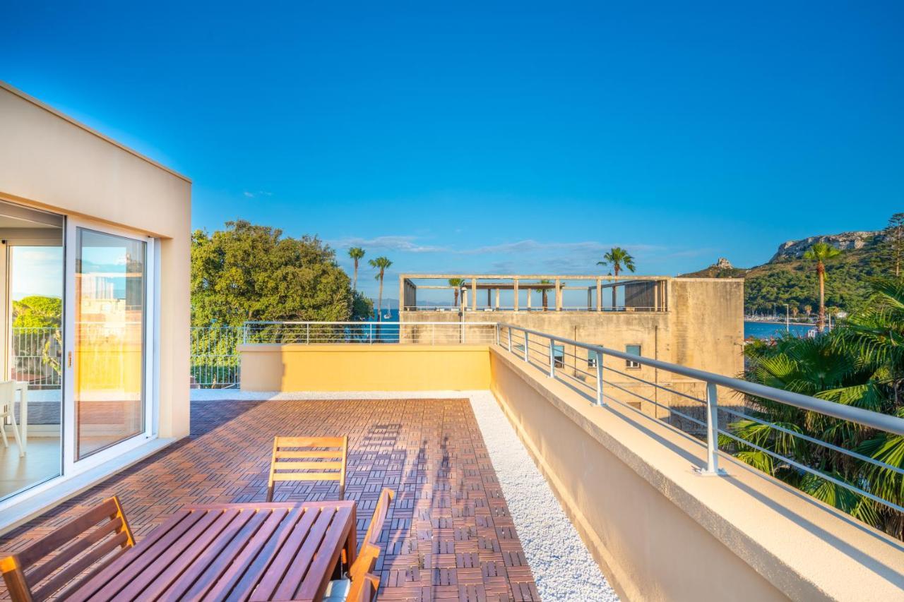 Апартаменти Terrazza Sella Del Diavolo - Vista Mare - Wifi Ac Кальярі Екстер'єр фото